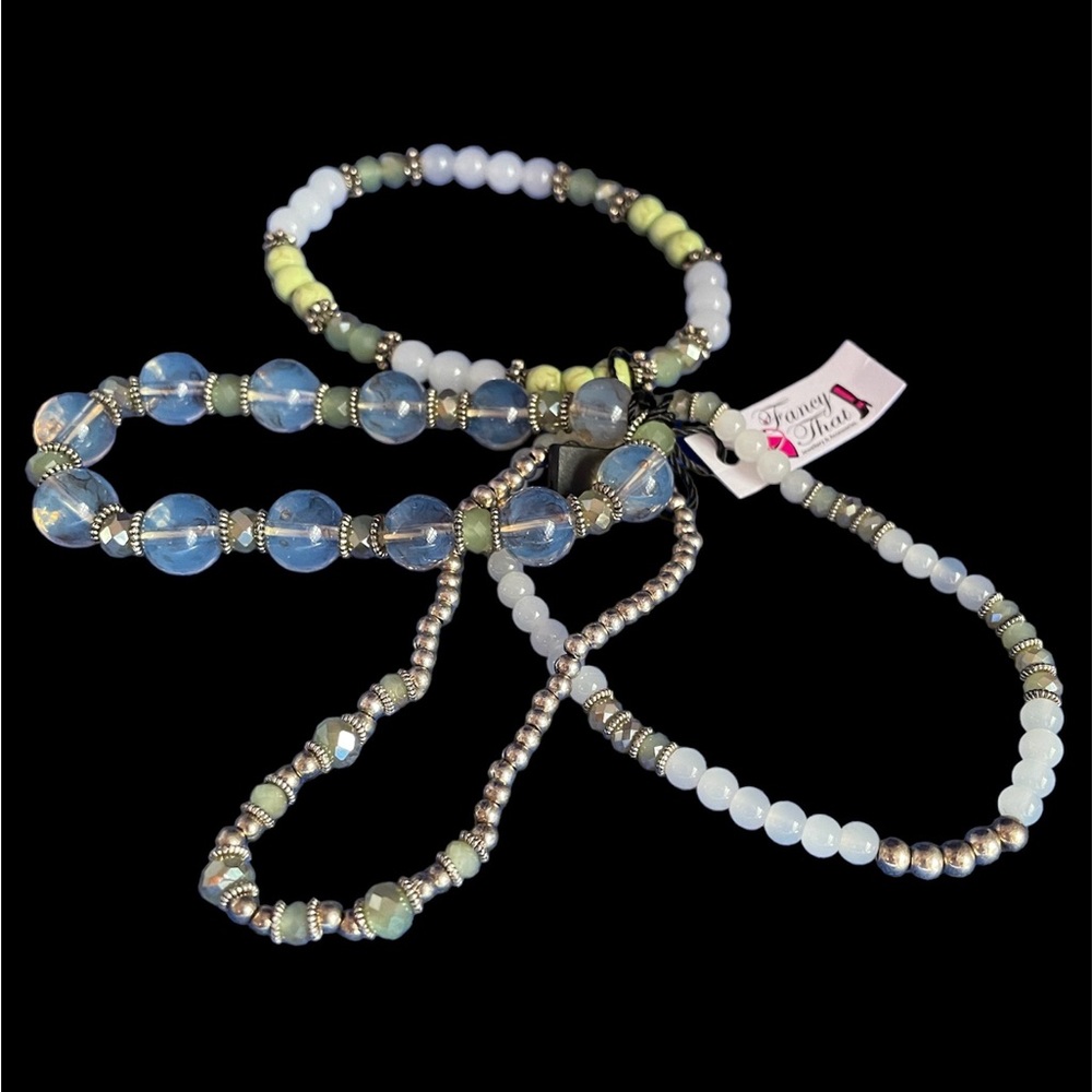Brand new set of stacking bracelets